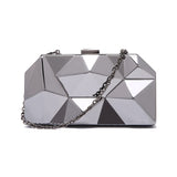 Big Bubble Clutch Bag - Gunmetal image 1