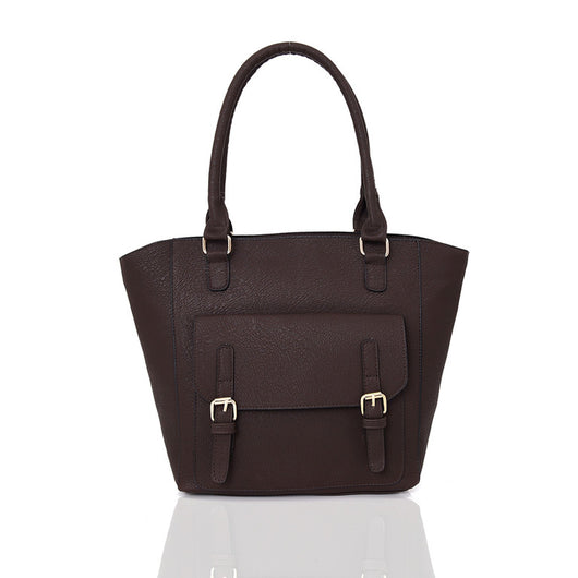 Yasmine Tote Bag - Brown image 1