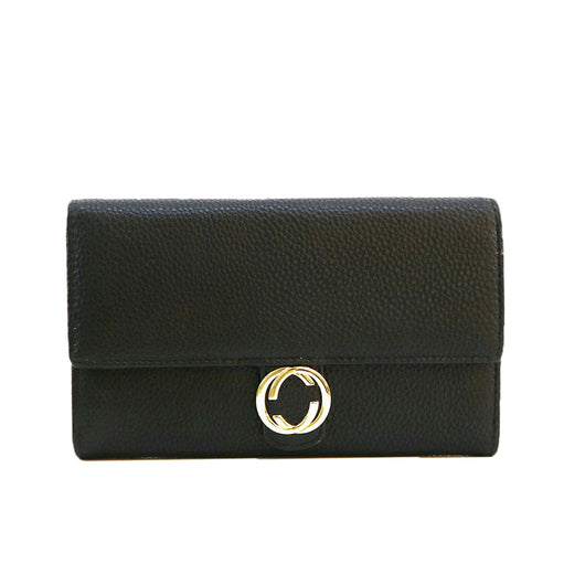 Agnes Ring Embellished Purse - Black image 1