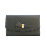 Josee Curved Bow Purse - Black image 1