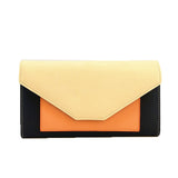 Edie Contrast Envelope Purse - Apricot image 1