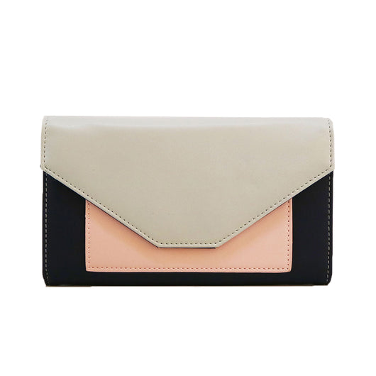 Edie Contrast Envelope Purse - Grey image 1