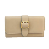 Dalia Simple Buckle Purse - Apricot image 1