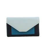 Edie Contrast Envelope Purse - Light Blue image 1