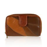 Natalie Real Leather Purse - Brown image 1