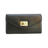 Stitched Envelope Purse - Black image 1