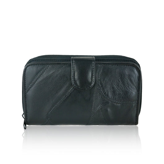 Nurita Real Leather Purse - Black image 1