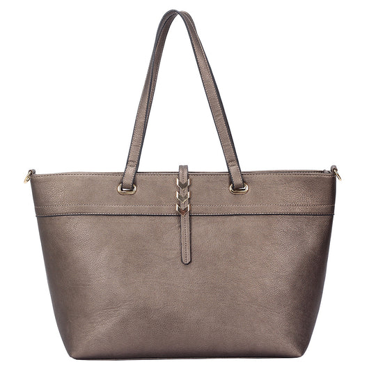 Lola Tote Bag-Brown image 1