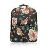 Flower laptop bag-Black image 1