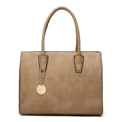 Harlow Tote Bag-Taupe image 1