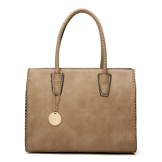 Harlow Tote Bag-Taupe image 1