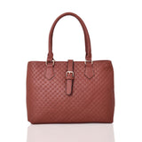 Chelsea Tote Bag - Red Brown image 1