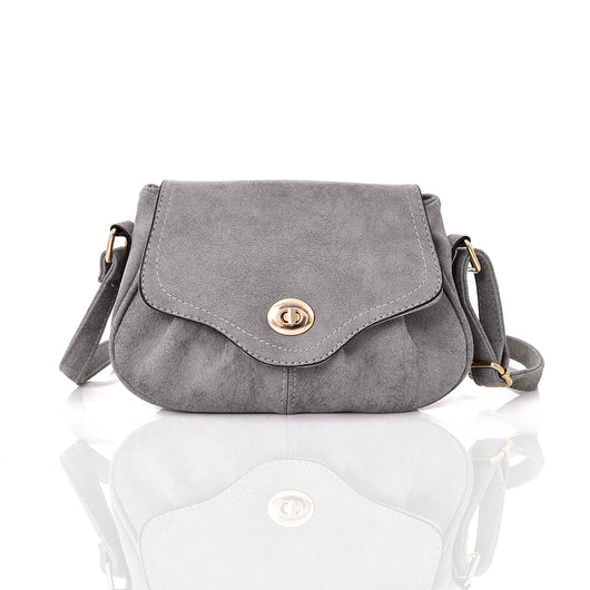 Rosie Ruched Cross Body - light grey image 1