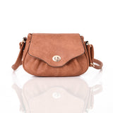 Rosie Ruched Cross Body - yellow brown image 1