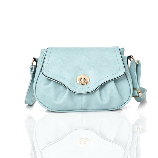 Rosie Ruched Cross Body - light green image 1