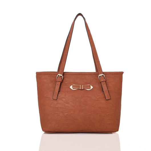 Payge Tote Bag - Red Brown image 1