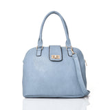 Pearl Top Handle Bag - light blue image 1