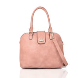 Pearl Top Handle Bag - dark pink image 1