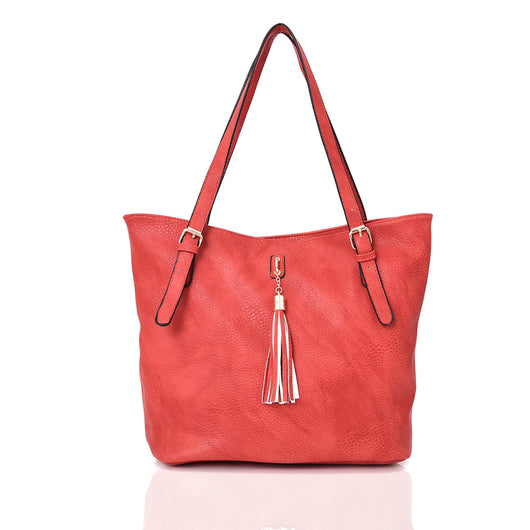 Shellie Tote Bag - Red image 1