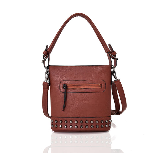 Nancy Cross Body Bag  - REDBROWN image 1