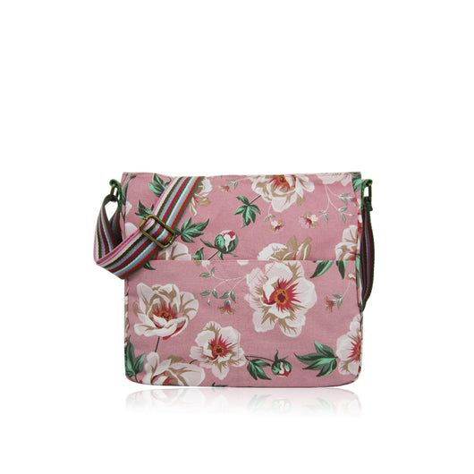dusty pink - Flower cross body bag image 1