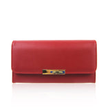 Samantha Bar Purse Long burgundy image 1