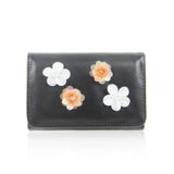 Rylee Flower Purse-black image 1