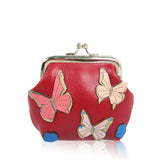 Fluttering Butterfly Coin Purse-red image 1