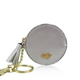 Round Coin Purse-silver image 1