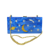 Planets Acrylic Bag - Blue image 1