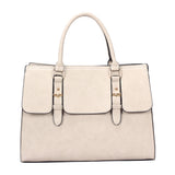Natalie Buckle Tote Bag - APRICOT image 1