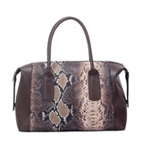 Layla Snake Bag - Brown image 1