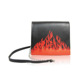 Flame Cross Body Bag - Black image 1
