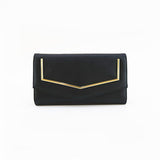 Point Trim Purse - Black image 1
