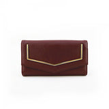 Point Trim Purse - Burgundy image 1