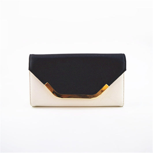 Angular Trim Purse - Black image 1