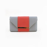Block Contrast Purse  - Grey image 1