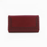 Joline Laser Edge Purse - Burgundy image 1