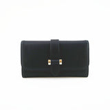 Ellie-May Metal Bar Trim Purse - Black image 1