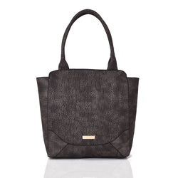 Pansy Croc Finish Shopper - Brown image 1