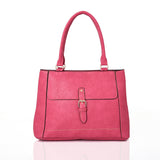 Pattie Buckle Should Bag - Fuchsia image 1