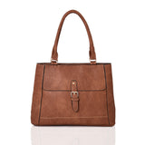 Pattie Buckle Should Bag - Redbrown image 1