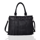 Patra Fringe Bag - Black image 1