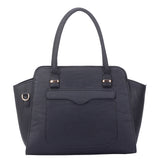 Jeanie front pocket tote bag - black image 1