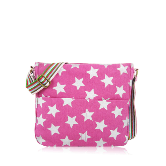 Stars Cross Body Bag - purple image 1
