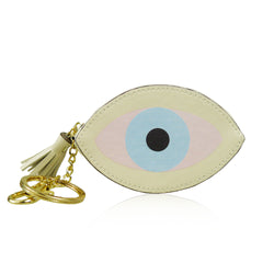 The Eye Coin Purse - BEIGE image 1