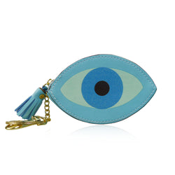 The Eye Coin Purse - L BLUE image 1