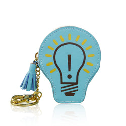 Light Bulb Coin Purse - L BLUE image 1