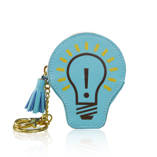 Light Bulb Coin Purse - L BLUE image 1