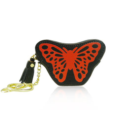 Butterfly Coin Purse - RED image 1